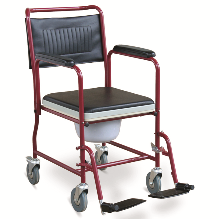 Commode Wheelchair Deluxe Type 45 CM Abu Lail Medical & Sport Center