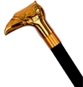 (BRASS Cane) Solid Wooden Cane (TA-M709)