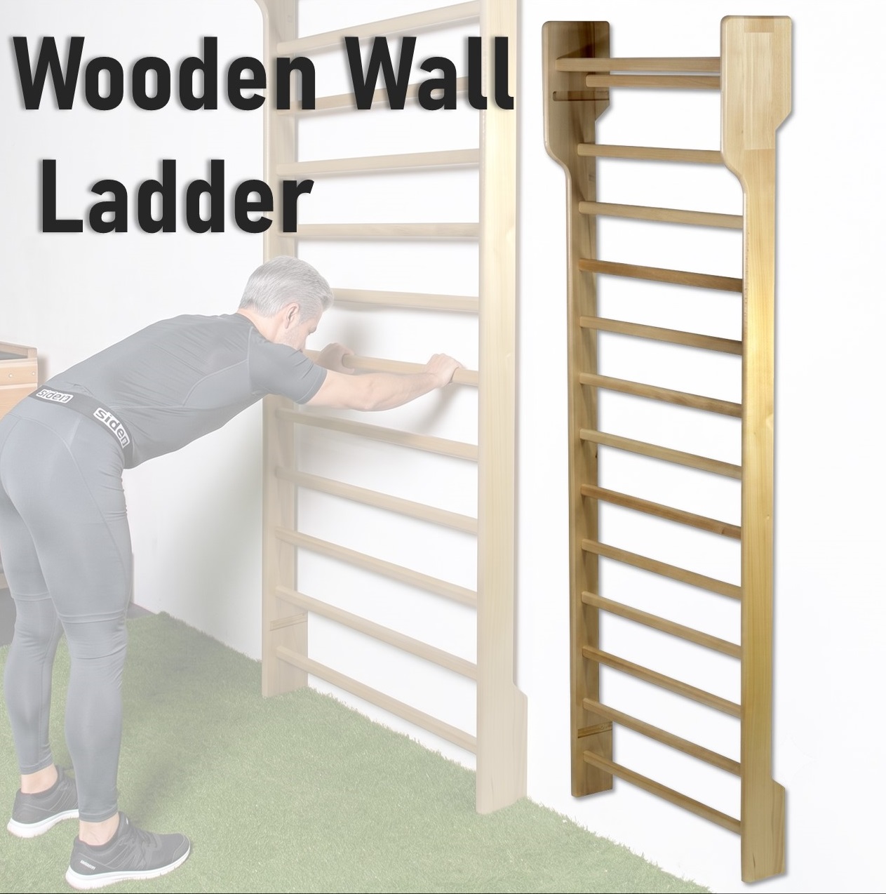 سلم حائط خشبي Wall Ladder 1
