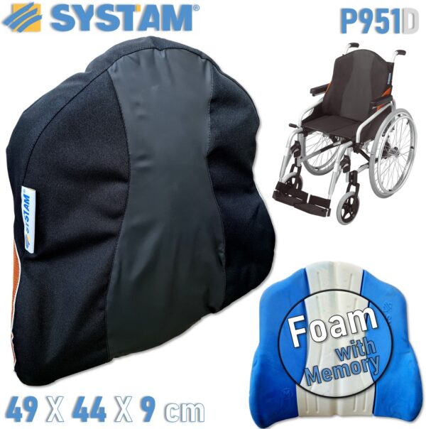 Bedsore Back Cushion | Medical Back Cushion | Medical Back Support | Pressure Sore Back Cushion | Pressure Relief Back Cushions | Medical Back Cushion for Chair and Wheelchair | Multi-Bearing | Visco Foam with Memory effect | Premium Quality | Made in Fra