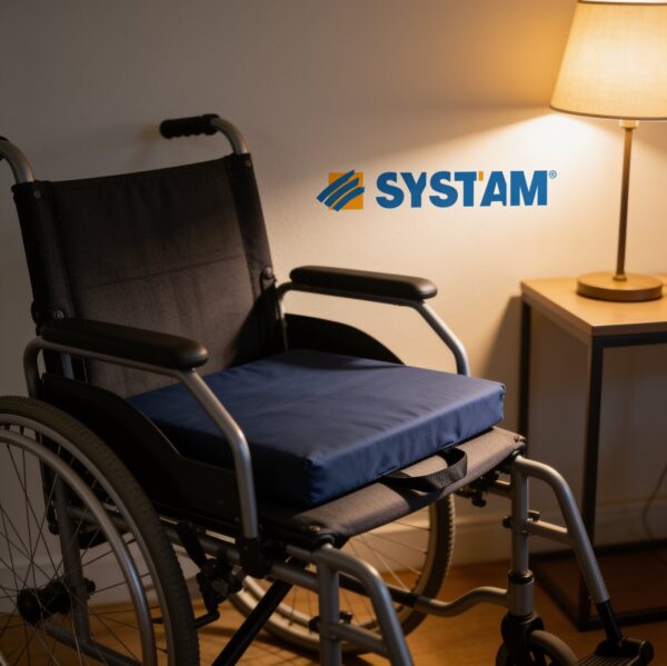 Bedsore Cushion | Pressure Sore Cushion | Pressure Relief Cushions | Medical Cushion for Chair and Wheelchair | Mixte Cushion (Gel + Foam) | for Medium Risk Patient | Premium Quality | Made in France | 40 x 40 x 6 cm | SYSTAM P314C Bedsore Cushion | Pressure Sore Cushion | Pressure Relief Cushions | Medical Cushion for Chair and Wheelchair | Mixte Cushion (Gel + Foam) | for Medium Risk Patient | Premium Quality | Made in France | 40 x 40 x 6 cm | SYSTAM P314C