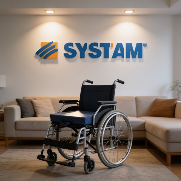 Bedsore Cushion | Pressure Sore Cushion | Pressure Relief Cushions | Medical Cushion for Chair and Wheelchair | Mixte Cushion (Gel + Foam) | for Medium Risk Patient | Premium Quality | Made in France | 40 x 40 x 6 cm | SYSTAM P314C Bedsore Cushion | Pressure Sore Cushion | Pressure Relief Cushions | Medical Cushion for Chair and Wheelchair | Mixte Cushion (Gel + Foam) | for Medium Risk Patient | Premium Quality | Made in France | 40 x 40 x 6 cm | SYSTAM P314C