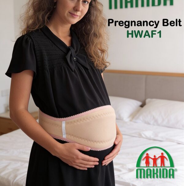 Pregnancy Belt | Maternity Band | Support Belt for Back/Pelvic/Hip Pain | Belly Support for Pregnancy Belly | Support Band | Made in Taiwan | Makida HWAF1