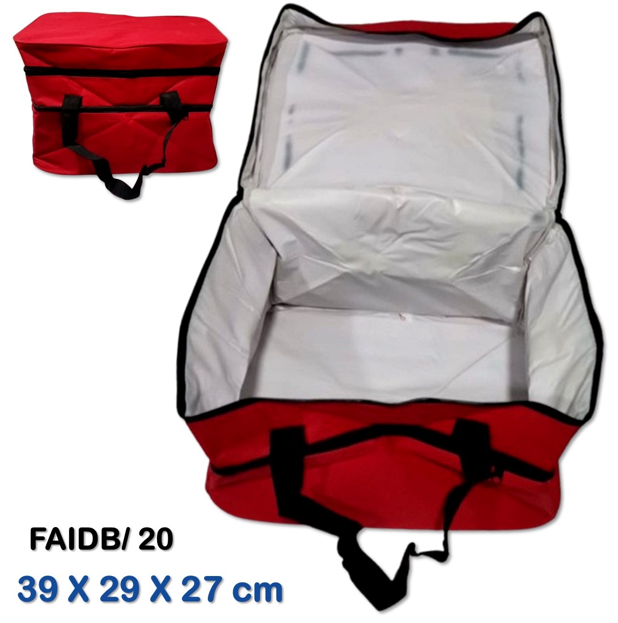 صندوق الاسعافات الاولية قماش 39 × 29 × 27 سم First Aid Box Fabric 39 X 29 X 27 cm FAIDB20 2