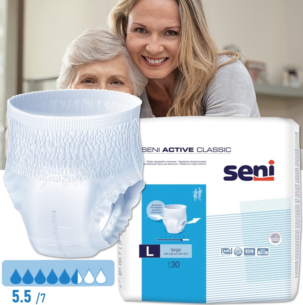 Adult Diapers Elderly Diaper Unisex Protective Underwear