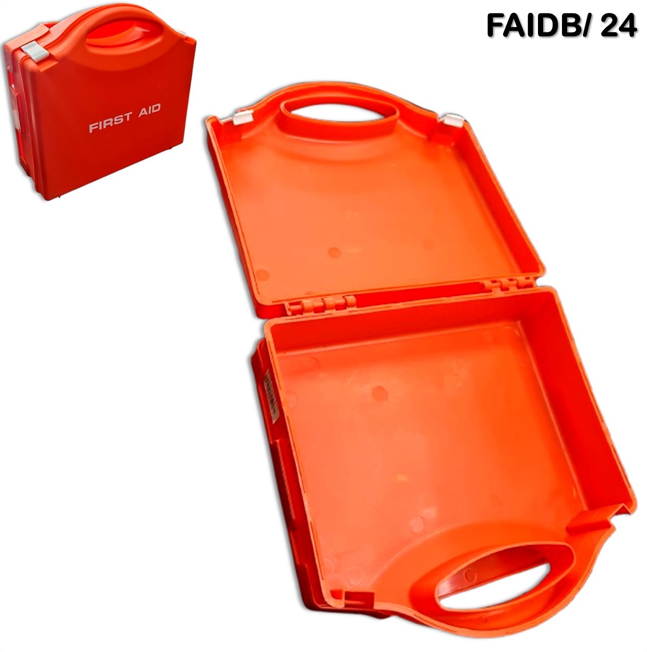 صندوق الاسعافات الاولية بلاستيك 26 × 20 × 9 سم First Aid Box Plastic 26 X 20 X 9 cm FAIDB24 2