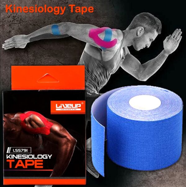 Kinesiology Tape | kinesiotape | Athletic Tape | Sport Tape | 5cm X 5m | LIVEUP SPORTS LS5791
