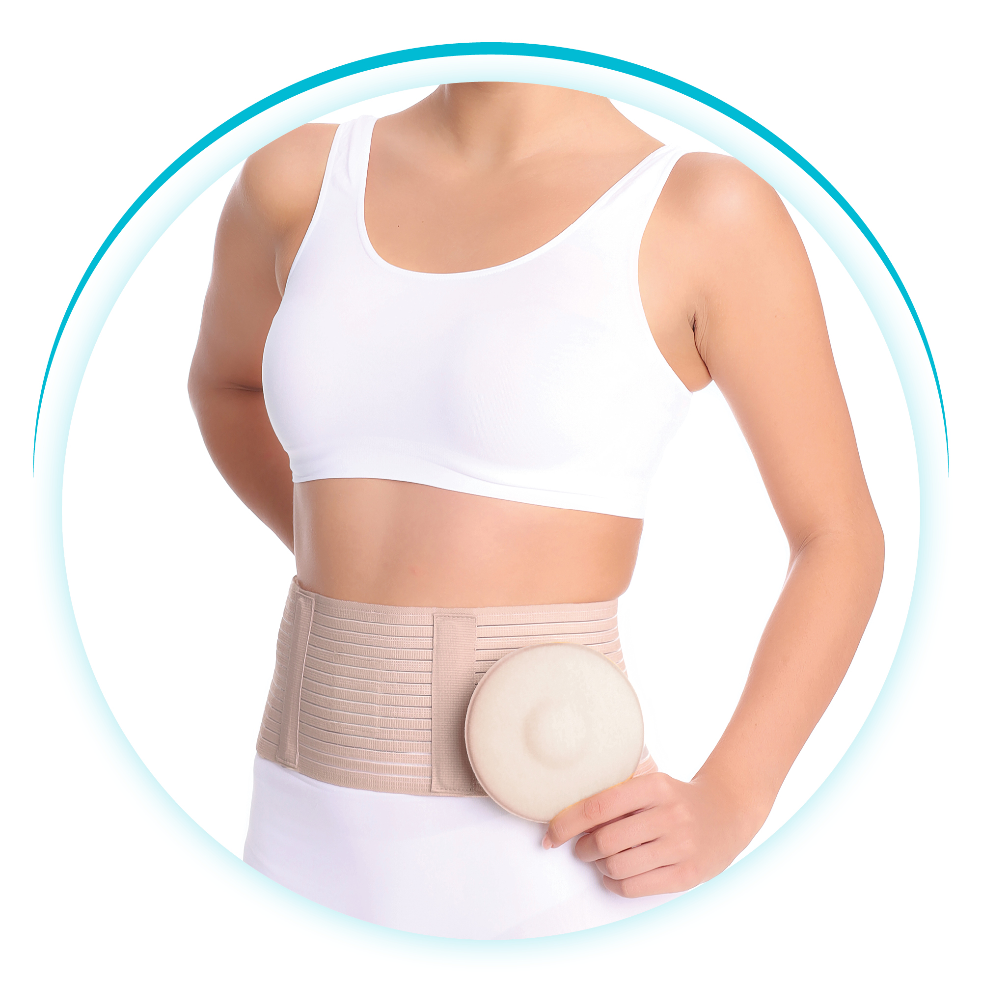 مشد فتق السرة صنع في تركيا Umbilical Hernia Corset Aurafix AO-24 1