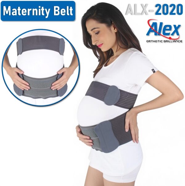 Maternity Belt | Pregnancy Belt | Breathable & Comfortable Material | Improves Posture & Stability | Made in India | Alex | ALX-2020